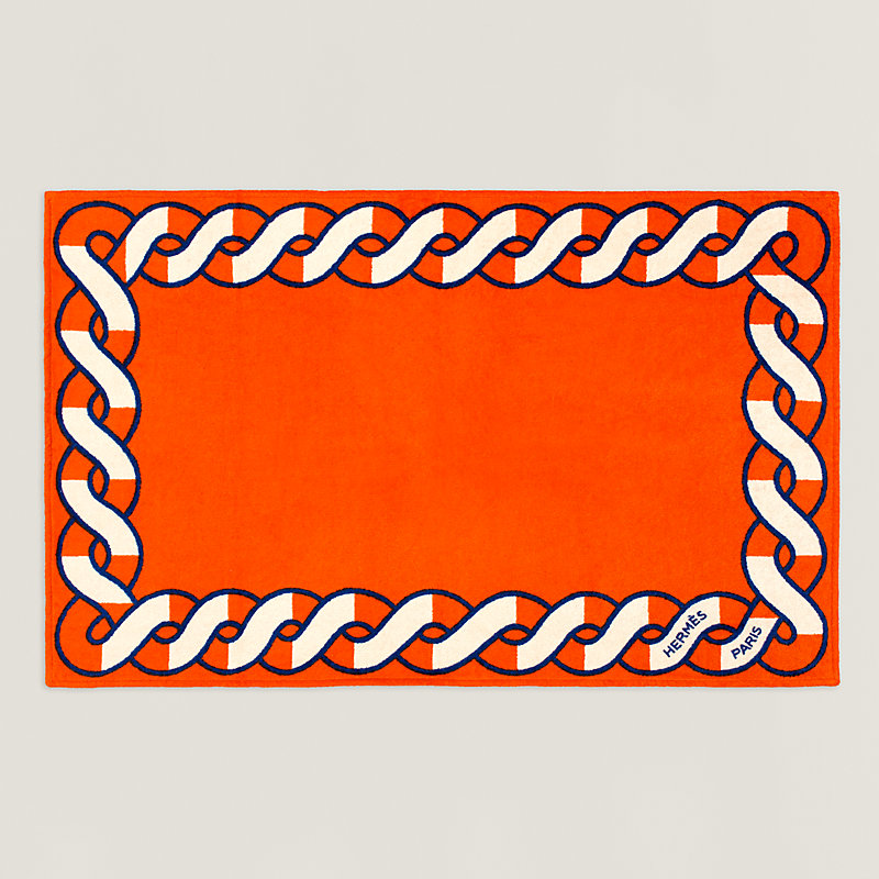 Torsade Marine beach towel | Hermès USA